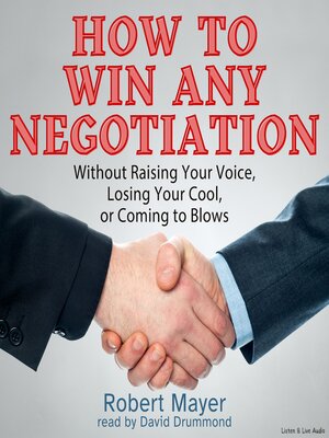 cover image of How To Win Any Negotiation